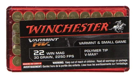 Winchester .22 WMR 30gr Brass – 50rd