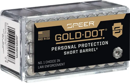 speer gold dot .22 WMR 40gr GOLD DOT Nickel-Plated Brass – 50rd