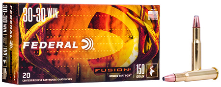 Federal .30-30 Winchester 150gr Brass – 20rd