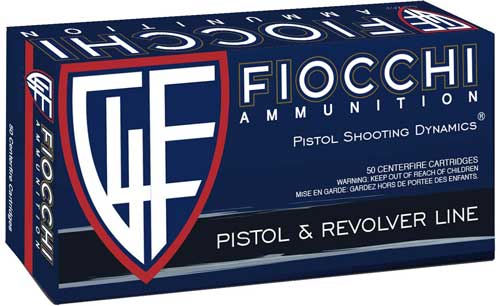 Fiocchi .357 SIG 124gr FMJ Brass – 50rd