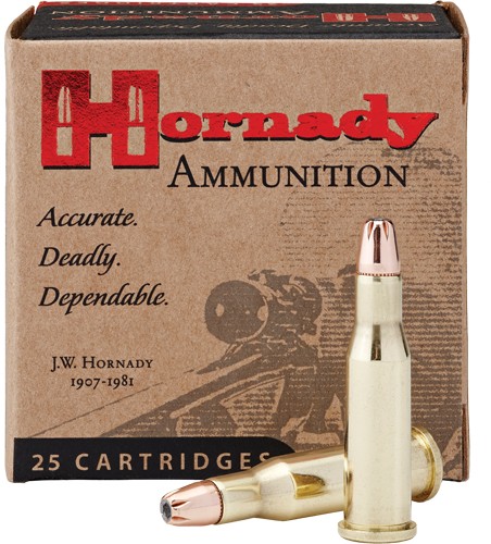 Hornady .218 Bee 45gr JHP Brass – 25rd