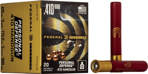 Federal .410 Bore BUCKSHOT – 20rd