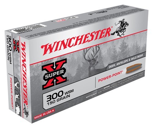 Winchester .300 WSM 150gr JACKETED SOFT POINT Brass – 20rd
