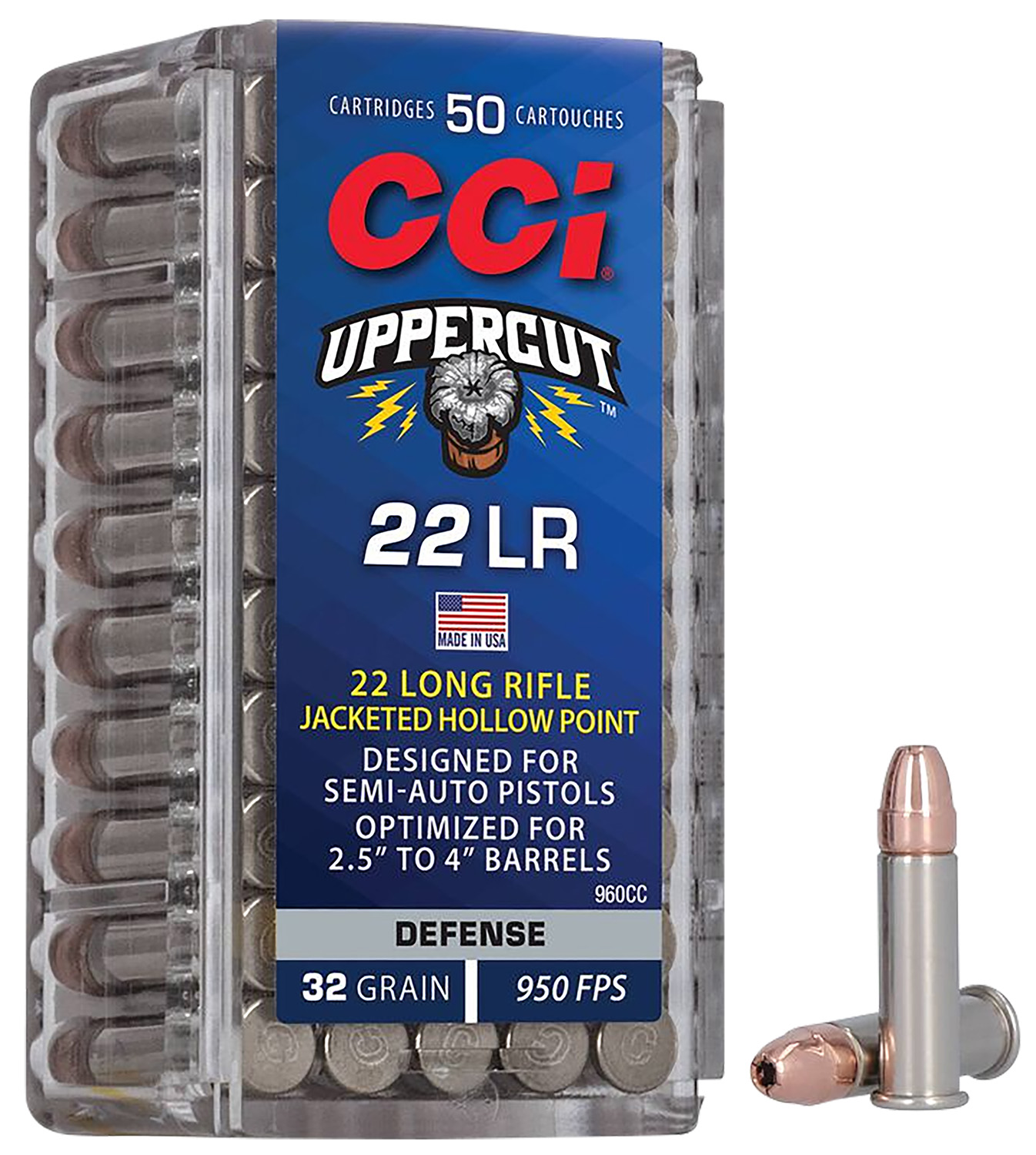 Cci .22 LR 32gr Brass – 50rd