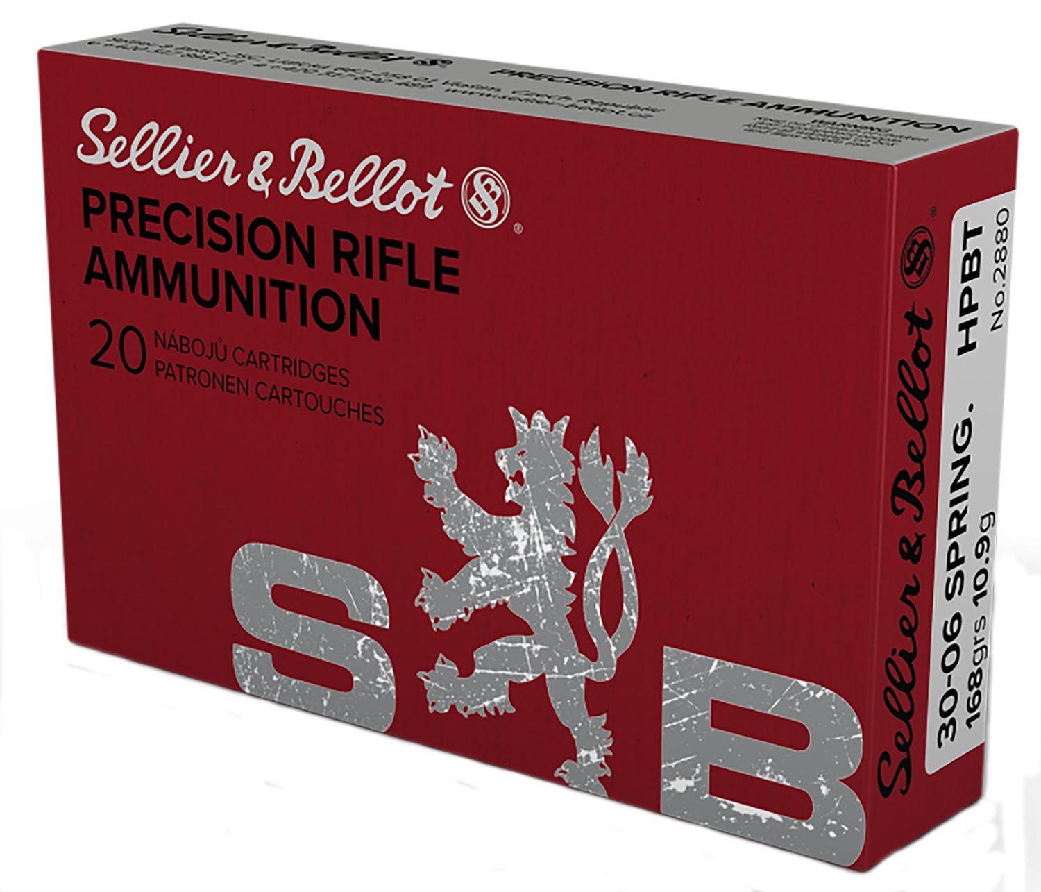 Sellier-Bellot .30-06 Springfield 168gr Brass – 20rd